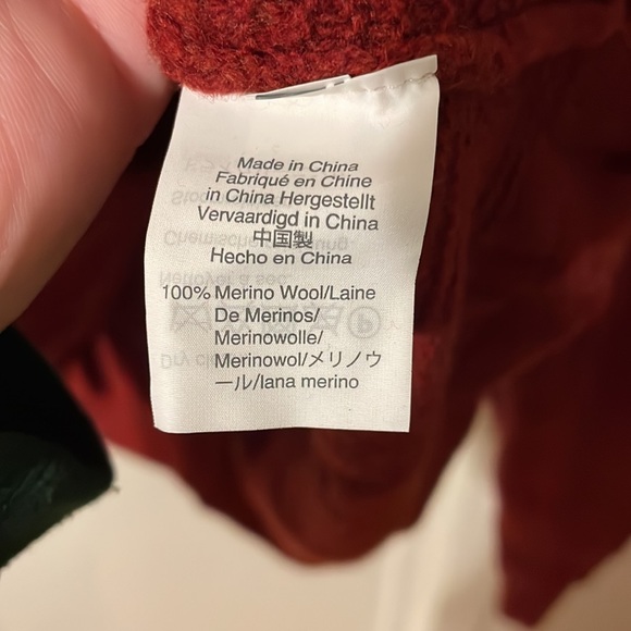 Madewell Ruffle Sleeve Wool Sweater XXL - Picture 4 of 4